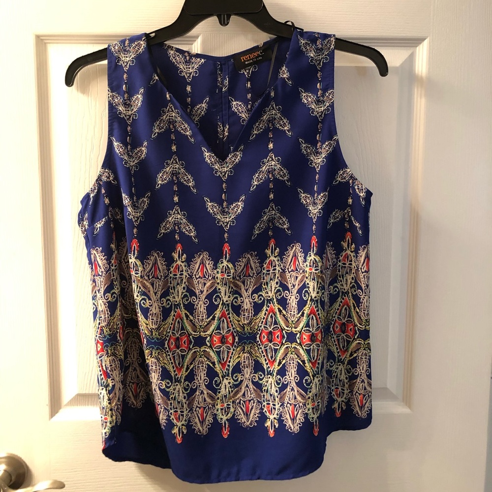 Cute Stitch Fix Sleeveless Blouse